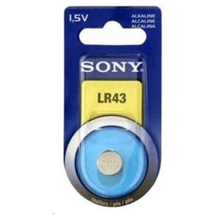 SONY Alkalické baterie LR43NB1A, LR43 mini, LR43NB1A