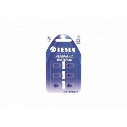 TESLA - baterie do naslouchadla TESLA PR675, 6ks, PR675, 1099137161