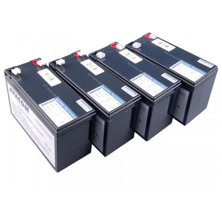 Bateriový kit AVACOM AVA-RBC24-KIT náhrada pro renovaci RBC24 (4ks baterií), AVA-RBC24-KIT