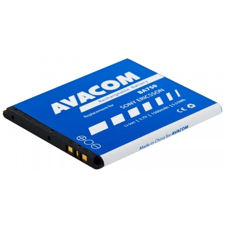 Baterie AVACOM GSSE-ARC-S1500A do mobilu Sony Ericsson Xperia Arc, Arc S Li-Ion 3,7V 1500mAh, GSSE-ARC-S1500A