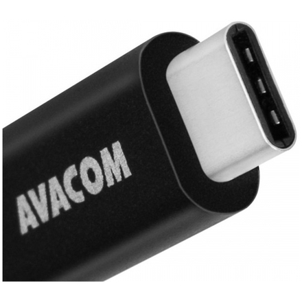 Kabel AVACOM TPC-100K USB - USB Type-C, 100cm, černá, DCUS-TPC-100K