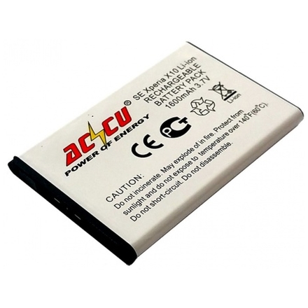 Baterie Accu pro Sony Ericsson Xperia X1, Li-ion, 1600mAh, MTSE0025