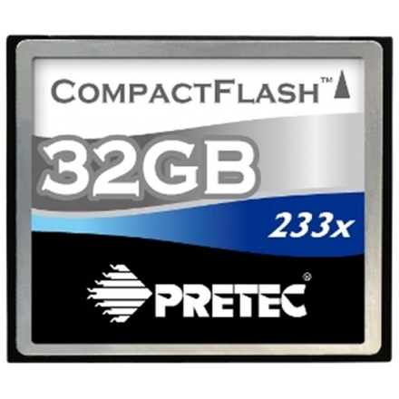 PRETEC CompactFlash 32GB 233x, PCCF32G