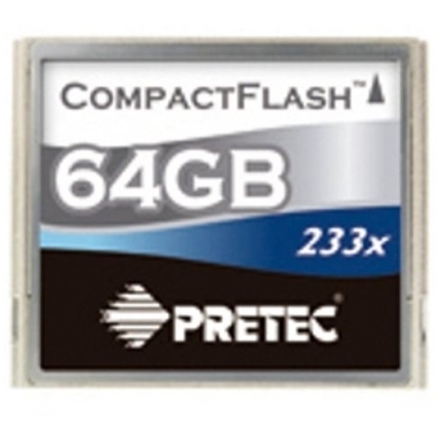 PRETEC CompactFlash II 64GB 233x, PCCF64G