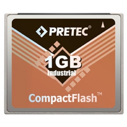 Industrial Pretec CF Card 1GB - Lynx Solution, CFY01G-HR