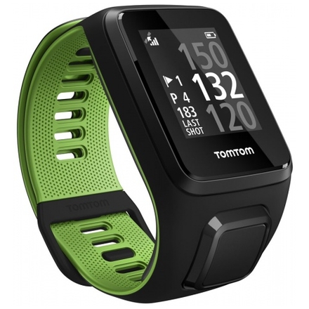 TomTom GPS hodinky Golfer 2 SE (L), černá/zelená, 1REG.001.06