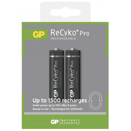 Gp Baterie Nabíjecí baterie GP AA Recyko+ (2000mAh) 2ks, 1033212070