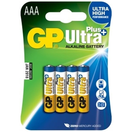 GP BATERIE GP Ultra Plus 4x AAA, 1017114000
