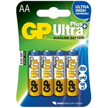 GP BATERIE GP Ultra Plus 4x AA, 1017214000