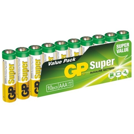 GP BATERIE GP Super Alkaline 10ks AAA, 1013100102