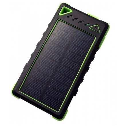 VIKING Solární outdoorová powerbanka Akula I 8000mAh, 20Led, Zelená, AKU080G