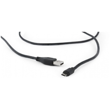 GEMBIRD Kabel CABLEXPERT MicroUSB oboustranný univerzální konektor, 1,8m, černý, CC-USB2-AMmDM-6