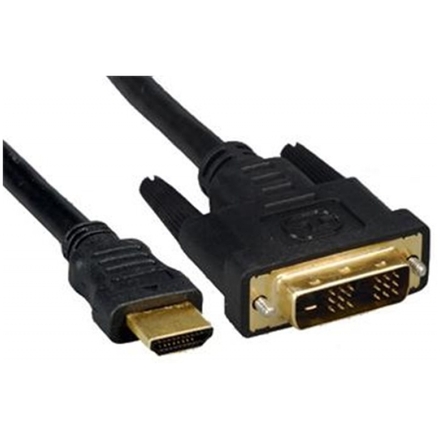 PremiumCord Kabel HDMI A - DVI-D M/M 5m, kphdmd5