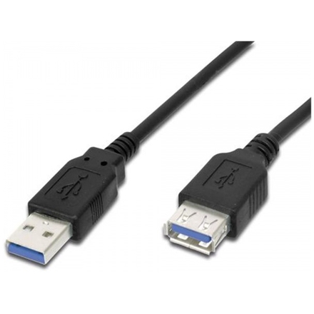 PremiumCord Prolužovací kabel USB 3.0 A-A, M/F, 1m, ku3paa1bk