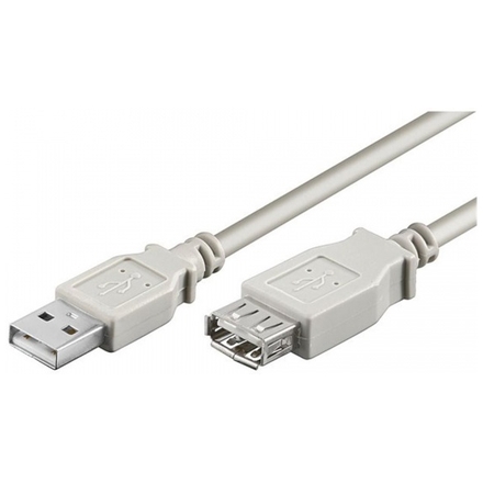 PremiumCord USB 2.0 kabel prodlužovací, A-A, 20cm, kupaa02