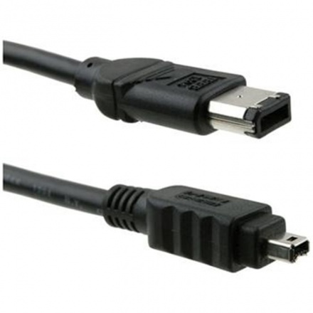 PremiumCord Firewire 1394 kabel 6pin-4pin 2m, kfir64-2