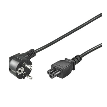 PremiumCord Kabel síťový 230V k notebooku 5m, trojlístek "Mickey Mouse", kpspt5