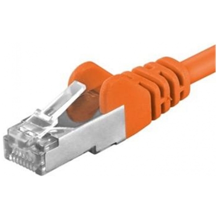 Premiumcord Patch kabel CAT6a S-FTP, RJ45-RJ45, AWG 26/7 0,25m oranžová, sp6asftp002E