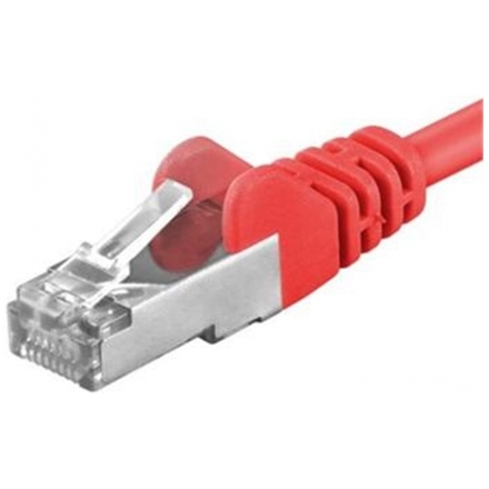 Premiumcord Patch kabel CAT6a S-FTP, RJ45-RJ45, AWG 26/7 2m, červená, sp6asftp020R
