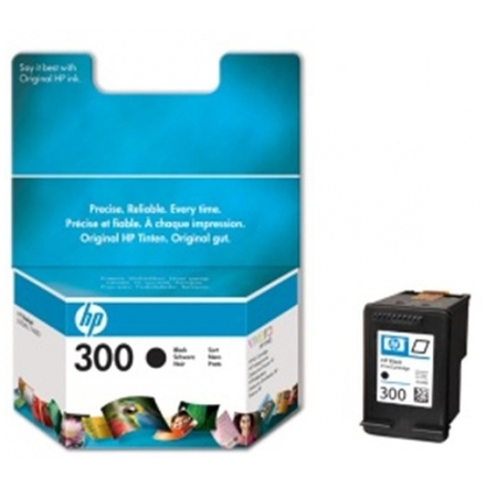 HP 300 - černá inkoustová kazeta, CC640EE, CC640EE - originální