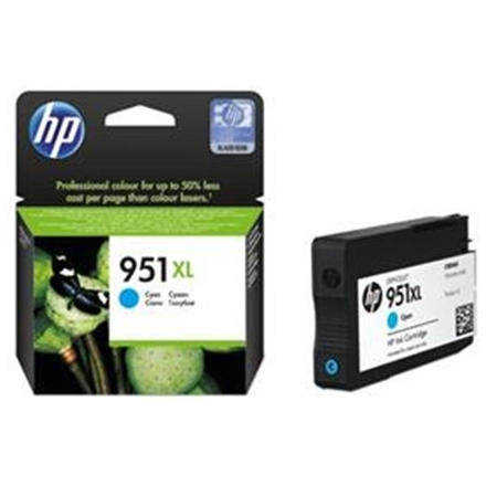 HP 951 XL azurová inkoustová kazeta, CN046AE, CN046AE - originální