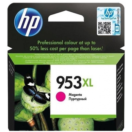 HP 953XL purpurová inkoustová kazeta, F6U17AE, F6U17AE - originální