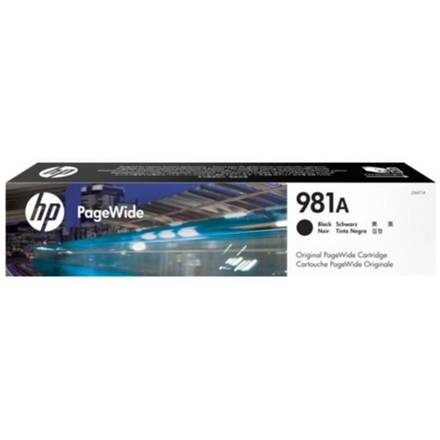 HP 981A - černá inkoustová kazeta, J3M71A, J3M71A - originální