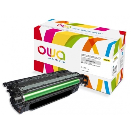 OWA Armor toner kompatibilní s HP CE262A, 11000st, žlutá/yellow, K15370OW