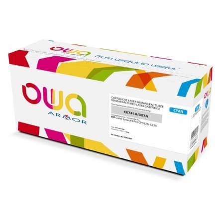 OWA Armor toner kompatibilní s HP CE741A, 7300st, modrá/cyan, K15584OW