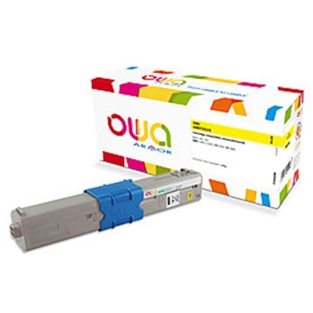 OWA Armor toner kompatibilní s OKI 44973533, 1500st, žlutá/yellow, K18020OW