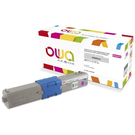 OWA Armor toner kompatibilní s OKI 44469723, 5000st, červená/magenta, K15684OW