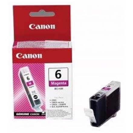 CANON BCI-6M, inkoustová kazeta pro S8xx,S9xx,i9xxx červ, 4707A002 - originální
