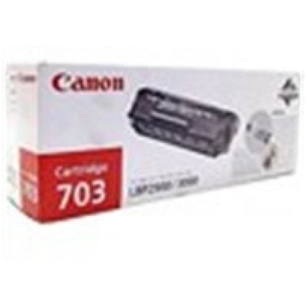 CANON CRG 703, tonerová kazeta pro LBP-2900/3000, černá, 7616A005 - originální