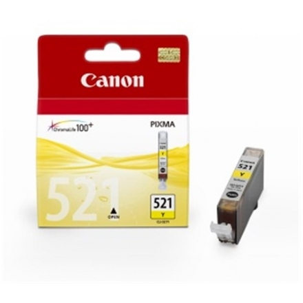 Canon CLI-521Y, žlutý, 2936B001 - originální