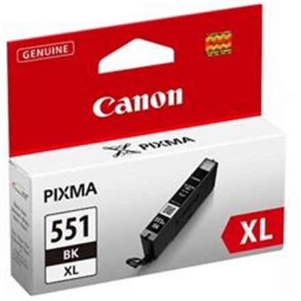 Canon CLI-551 XL, černá velká, 6443B001 - originální