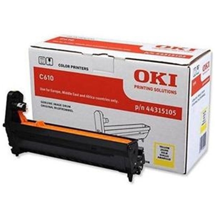 OKI Obraz. válec pro žlutý toner do C610  20K, 44315105