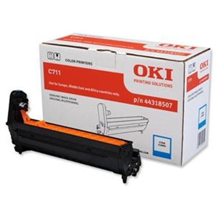 OKI Obraz. válec pro cyan toner do C711  20K, 44318507