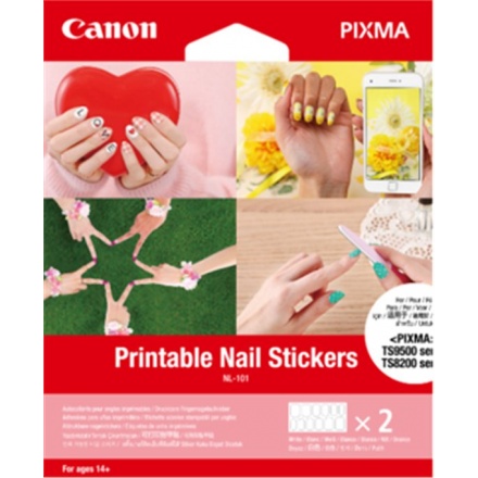 Canon NL-101 Printable Nail Stickers, 3203C002