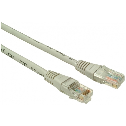 SOLARIX patch kabel CAT6 UTP PVC 0,5m šedý non-snag proof, 28410059