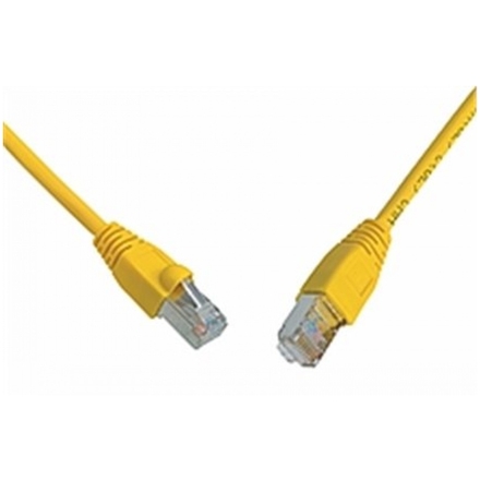 SOLARIX patch kabel CAT5E SFTP PVC 20m žlutý, 28442009