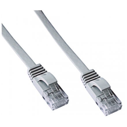 DATACOM Patch cord UTP CAT6    2m šedý FLAT plochý, 1442