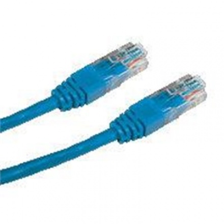 DATACOM patch cord UTP cat5e 10M modrý, 1563