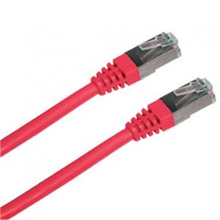 Patch cord FTP cat5e 0,5M červený, 1602