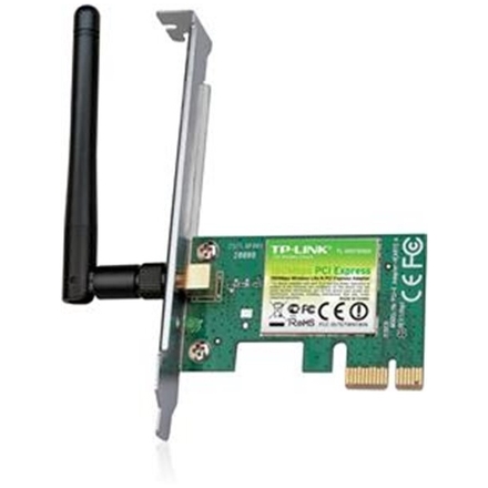 TP-Link TL-WN781ND 150Mb Wifi PCI Express Adapter, 1x odnímatelná anténa, TL-WN781ND