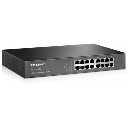 TP-Link TL-SF1016DS 16x 10/100Mbps Switch, TL-SF1016DS