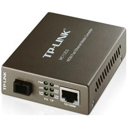 TP-Link MC112CS FE WDM SM 20km SC 1310nmTX/1550nmRX Media Conv., MC112CS
