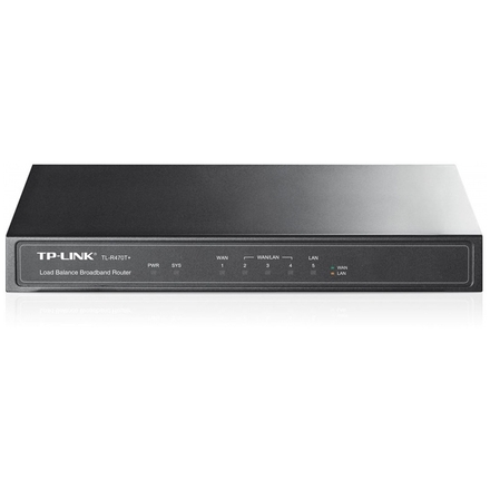 TP-Link TL-R470T+ Širokopásmový směrovač s rozdělováním zátěže, Multi-WAN, TL-R470T+