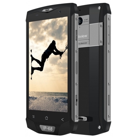 iGET Blackview GBV8000 Pro Titan - odolný telefon, 5" FHD, 6GB+64GB, DualSIM, 4G, IP68, 8+16MPx, NFC, GBV8000 Pro Titan
