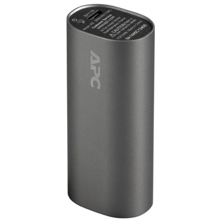 APC Mobile Power Pack, 3000mAh Li-on cylinder, Titanium (EMEA/CIS/MEA), M3TM-EC