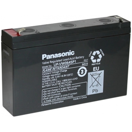 Panasonic olověná baterie UP-VW0645P1 6V-45W/čl., 05597